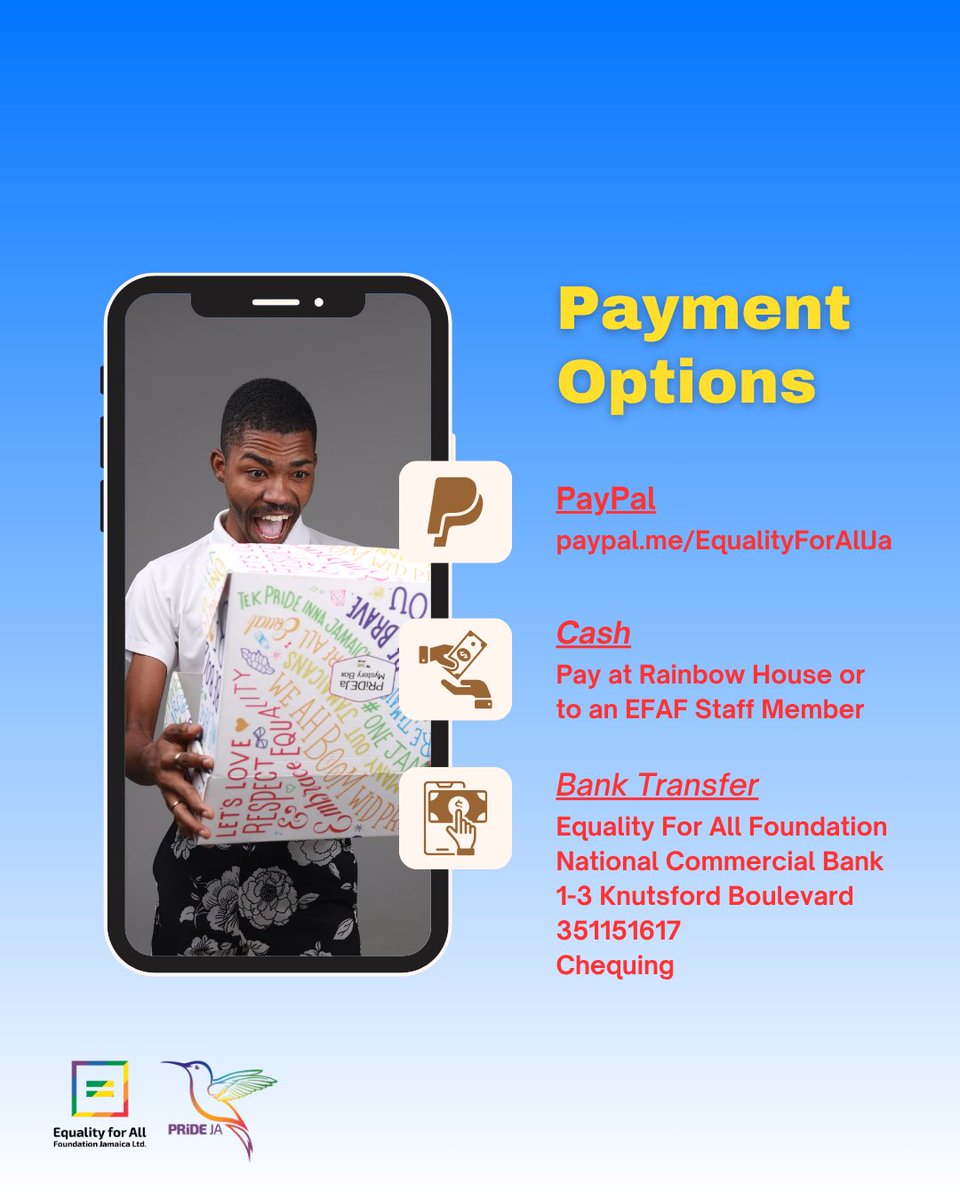 Reserved Your PRiDEJa Mystery Box?! 🎁 Now it’s time to secure it before it’s gone!

All reserved boxes, large and/or small, must be paid for by July 30th to stay locked in. After that, any unpaid orders will be forfeited and passed on to someone else on the waitlist.

💡 Each