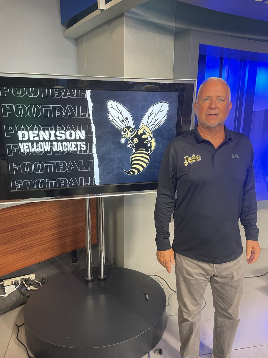 Adam Ogburn (@adamogburntv) on Twitter photo Panelist #3 of our KTEN 2025 Coaches Roundtable is gearing up for the Battle of the Ax!
Itās Denisonās Brent Whitson!
Heāll talk all things Yellow Jacket football and more this Wednesday and Thursday on KTEN News at 10!
<a href="/DenisonFB/">DenisonYellowJackets</a> <a href="/BWhitson14/">BWhitson</a> <a href="/SportsKTEN/">KTEN Sports</a> #txhsfb Panelist #3 of our KTEN 2025 Coaches Roundtable is gearing up for the Battle of the Ax!
Itās Denisonās Brent Whitson!
Heāll talk all things Yellow Jacket football and more this Wednesday and Thursday on KTEN News at 10!
<a href="/DenisonFB/">DenisonYellowJackets</a> <a href="/BWhitson14/">BWhitson</a> <a href="/SportsKTEN/">KTEN Sports</a> #txhsfb