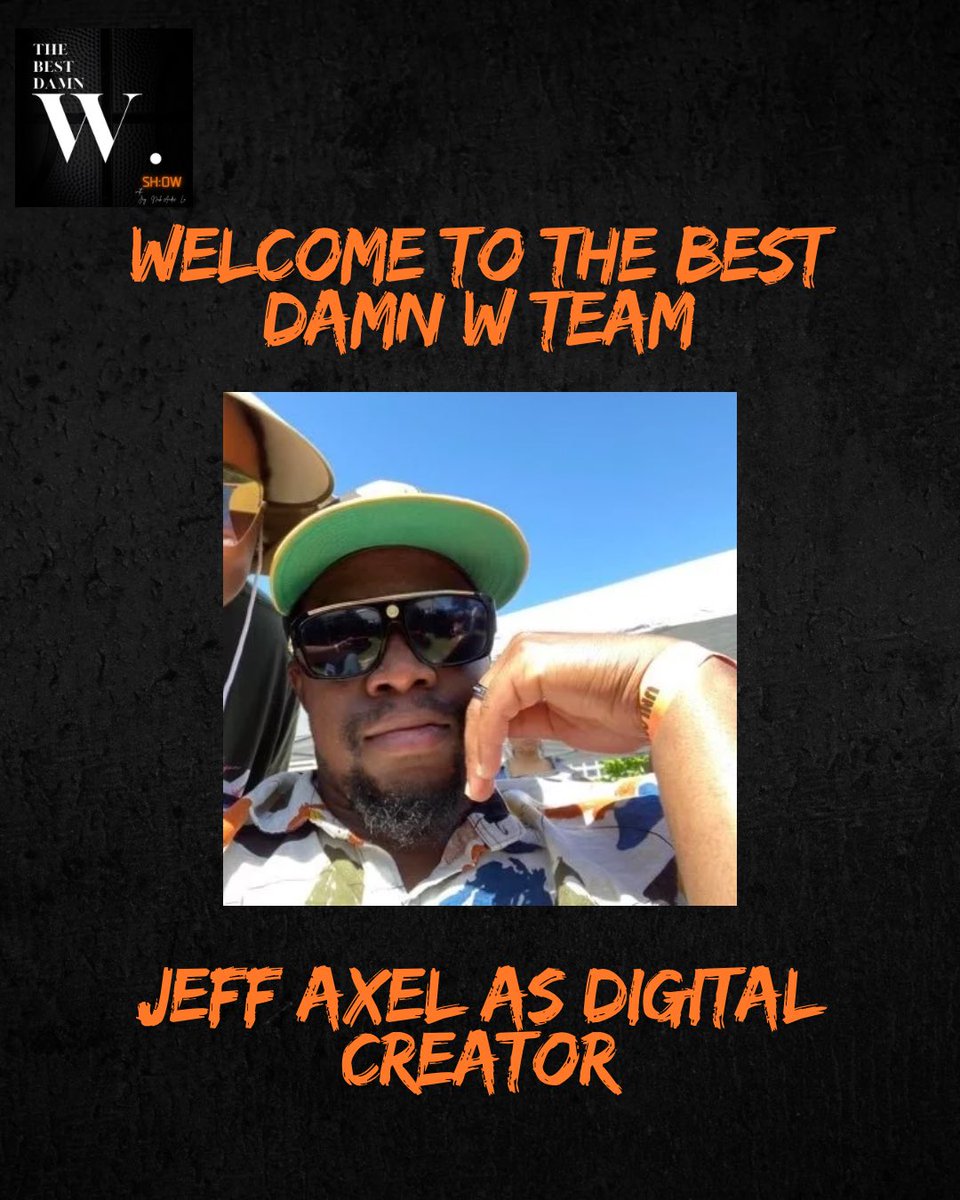 THE BEST DAMN W SHOW (@bestwshow) on Twitter photo We like to formally welcome Jeff Axel(<a href="/UnstoppableAX/">DaHoopPanel</a> ) to The Best Damn W team as our new digital creator. Look out for his videos on all our social media. You can find those links in the bio. Make sure you go give him a follow as well! We like to formally welcome Jeff Axel(<a href="/UnstoppableAX/">DaHoopPanel</a> ) to The Best Damn W team as our new digital creator. Look out for his videos on all our social media. You can find those links in the bio. Make sure you go give him a follow as well!