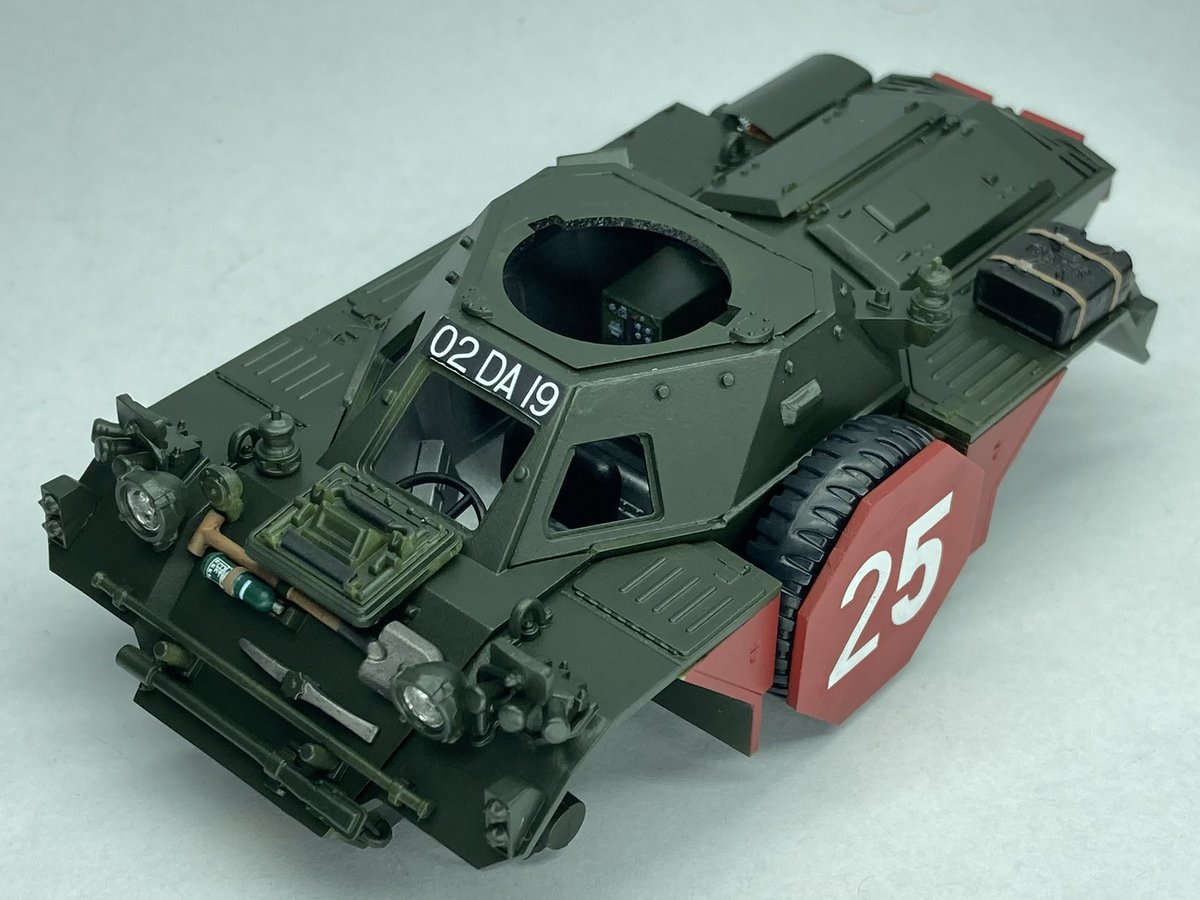 AdamWatkinson1's tweet image. Not sure if this will come across well but here are two photos before &amp;amp; after flat clear applications on the Ferret and it has kind of done what I was hoping…i.e. evened out those odd reflections from the glossy paint finish &amp;amp; of course dulled the gleam significantly too…🤔👍