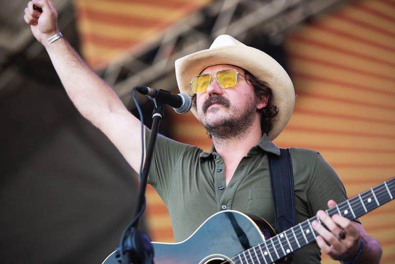 On Friday, Tyler-James Kelly played @newportfolkfest - QRO photos: qromag.com/tyler-james-ke…