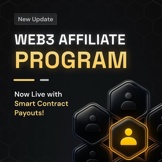 Isabelloisa1's tweet image. Get PAID Instantly with Our New Affiliate Program @FundedHive 💸
We're revolutionizing prop trading with the FIRST EVER smart contract-powered affiliate program!
• Instant Payouts: Get paid immediately when someone you refer buys a challenge.
• Automatic & Transparent: No…
