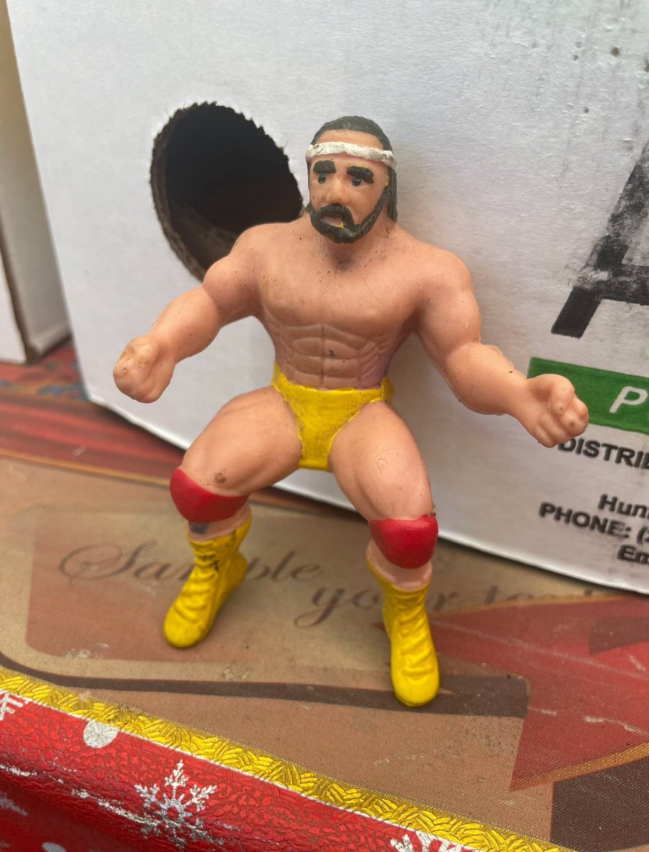 witewolfsden's tweet photo. Somebody is selling this “Hulk Hogan” toy on Offer Up and I don’t want to know how they used it. #hulkhogan #RIPHulkHogan #offerup #toys #wwe #wrestling #wrestlemania https://t.co/k0IL3ubdFU