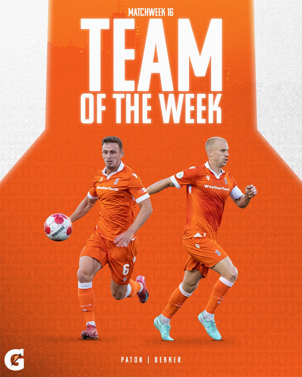 yessirrr 🫡
⁠
Ben Paton and Kyle Bekker have been named to the @cplsoccer Team of the Week for matchweek 1️⃣6️⃣ of the season!

🗞️ | bit.ly/40FJhHt