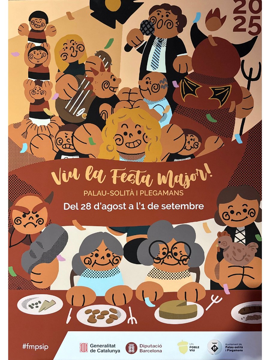 🎉 𝐂𝐨𝐦𝐩𝐭𝐞 𝐞𝐧𝐫𝐞𝐫𝐞 𝐞𝐧 𝐦𝐚𝐫𝐱𝐚!
🔜 1 mes per la Festa Major de Palau-solità i Plegamans! 🤩
Música, tradició, festa i molta energia per viure-la com mai 🙌
📅 Del 28 d’agost a l’1 de setembre prepara’t per viure una gran festa major! 🥳

#ERC #Palau