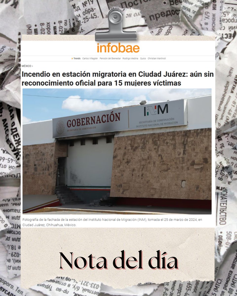 FJEDD's tweet image. #EnLasNoticias
El no reconocimiento de todas las víctimas del incendio limita el acceso a procesos legales; a más de dos años, familiares de las víctimas siguen exigiendo verdad y justicia
🔗f.mtr.cool/tsijrrsrph