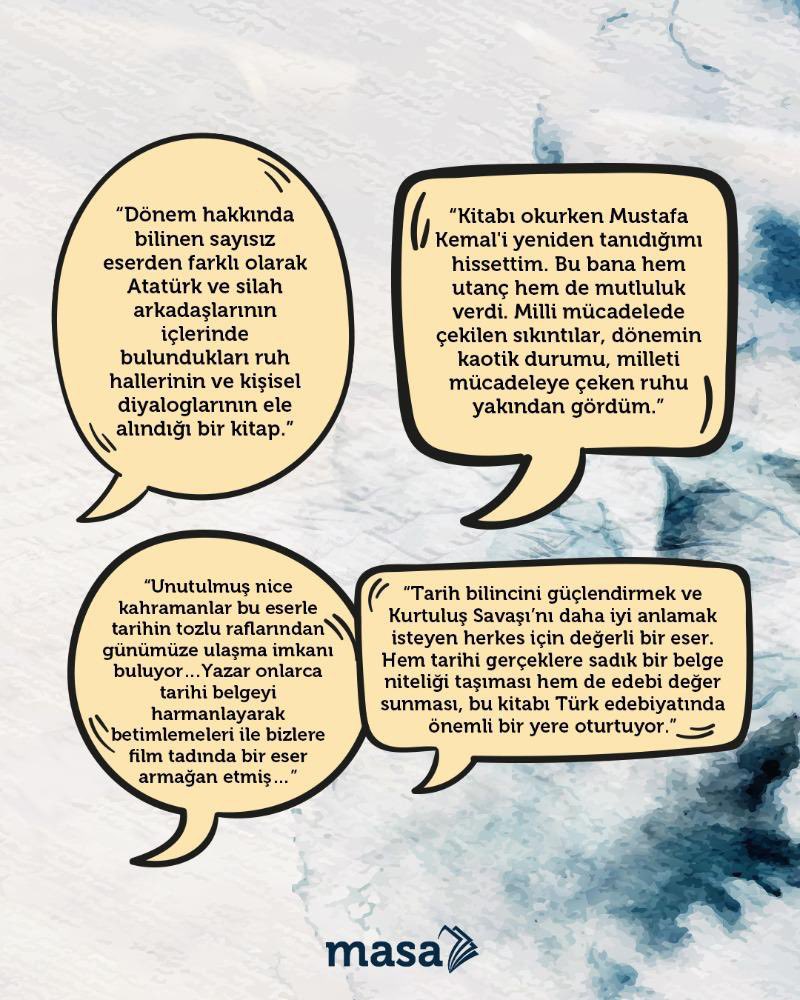 Masa Kitap (@masakitapcom) on Twitter photo “Yarının Adamı III - Ya İstiklal Ya Ölüm” kitabının okuyucu yorumları… <a href="/lordsinov/">Con Sinov</a> 
Kitaplarımıza, online satış sitelerinden ve tüm kitabevlerinden ulaşabilirsiniz 💫
#MasaKitap
#YarınınAdamı “Yarının Adamı III - Ya İstiklal Ya Ölüm” kitabının okuyucu yorumları… <a href="/lordsinov/">Con Sinov</a> 
Kitaplarımıza, online satış sitelerinden ve tüm kitabevlerinden ulaşabilirsiniz 💫
#MasaKitap
#YarınınAdamı
