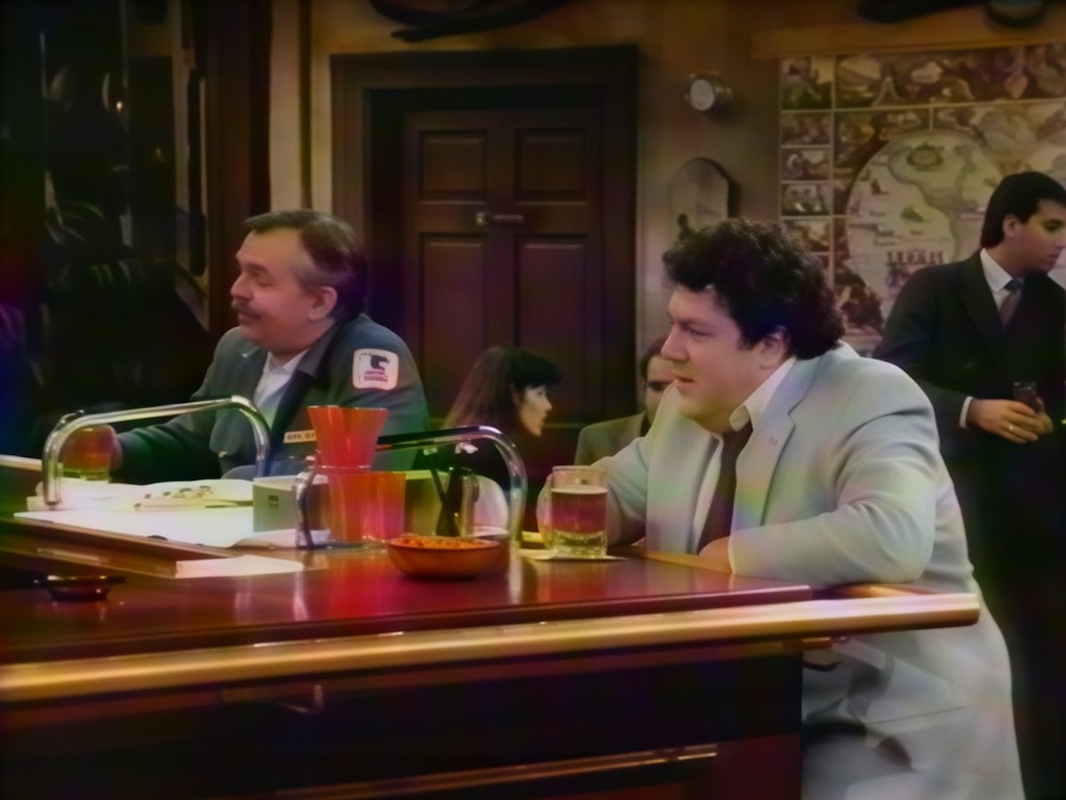 ClayWendler's tweet image. Football is great and everything but have you ever upscaled footage from 1990 Cheers episodes?