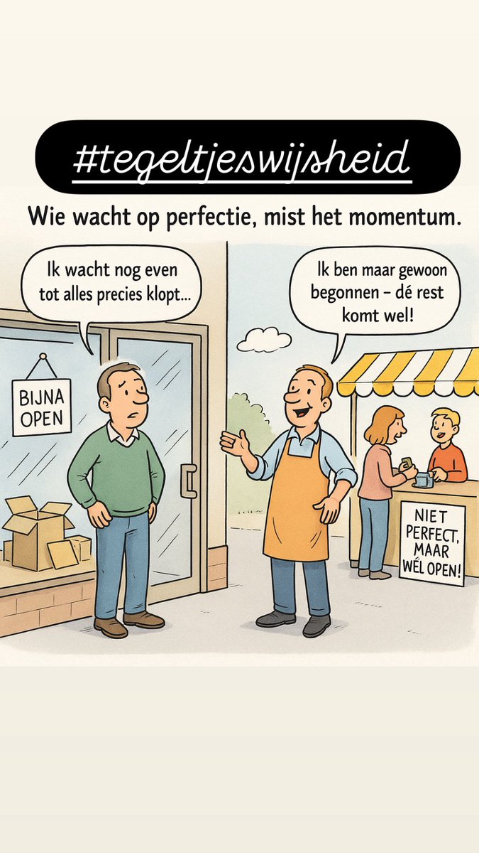 Regelmatig hoor je leuke tegeltjes wijsheid van ondernemers, af en toe zal ik ze hier delen. #ondernemen #wijsheid