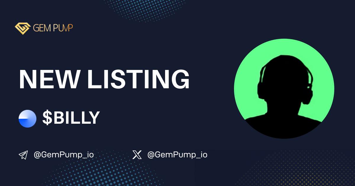 Gempump_io's tweet image. 👏#BILLY listed on GemPump.io 🤝@GemPump_io
📄CA:0xcfc8e8a4d2246dec68115ae24abbca0d2b1e6bf2
✖️X:x.com/AskBillyBets
💎GemPump:gempump.io/token/billybet…
#gempump #memecoin #100xgem