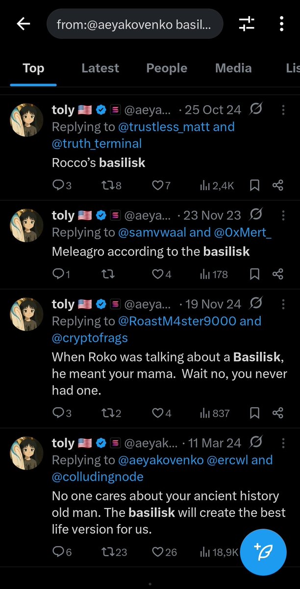 FlothyTothy's tweet image. Just a reminder of one of the many catalysts #Basilisk @BasiliskAwakens has. 😉