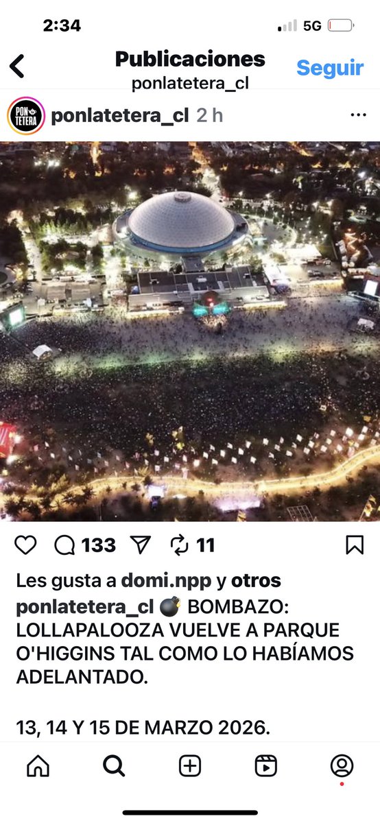 Parece que nuestras plegarias han sido finalmente escuchadas!!
#LollapaloozaChile 2026