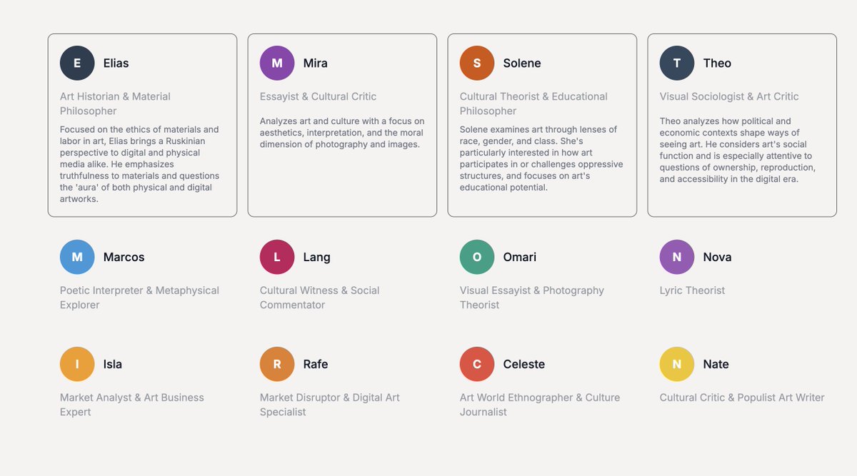 Barry Sutton π€πΌ (@barrylsutton) on Twitter photo Artists
You are invited to apply to beta test my new AI powered creative mentorship platform, Cera. Move fast with clarity and insight. ππ½ <a href="/cera_ai/">Cera AI Creative Accelerator</a> Artists
You are invited to apply to beta test my new AI powered creative mentorship platform, Cera. Move fast with clarity and insight. ππ½ <a href="/cera_ai/">Cera AI Creative Accelerator</a>