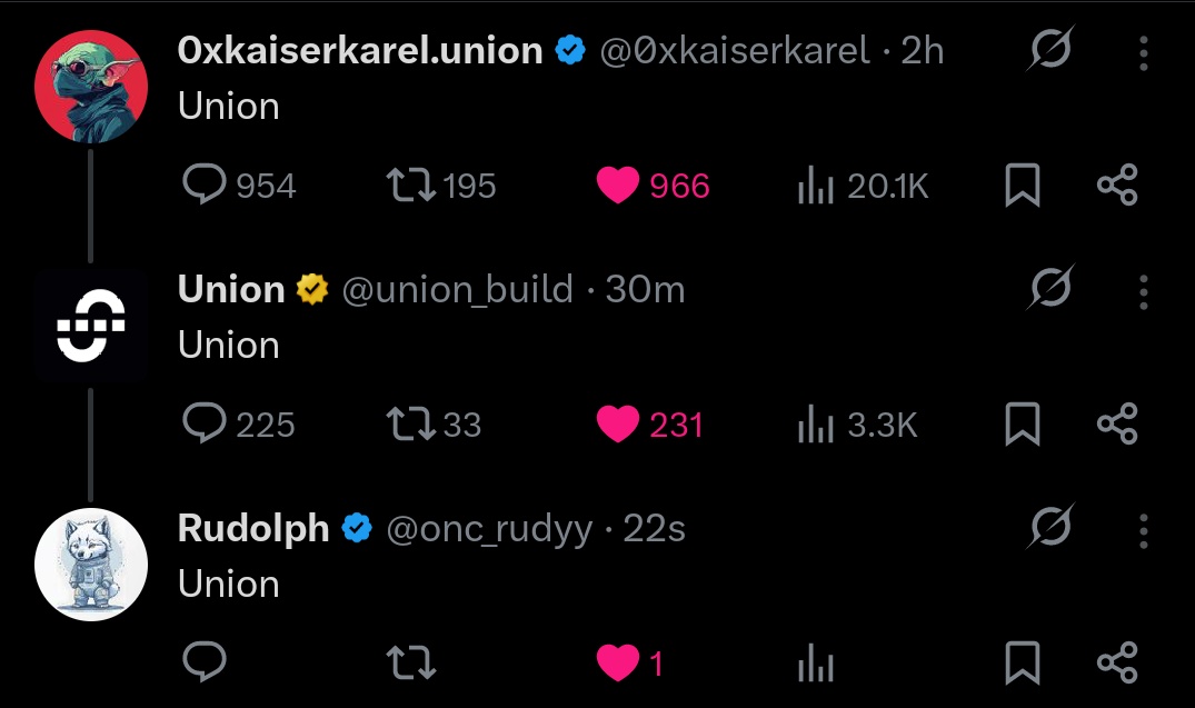 onc_rudyy's tweet image. what’s the narrative, homies?
it’s zk. it’s interoperability. it’s trustless coordination.
tell 'em - the narrative is union.
zkgm @union_build fam.
our time is coming.