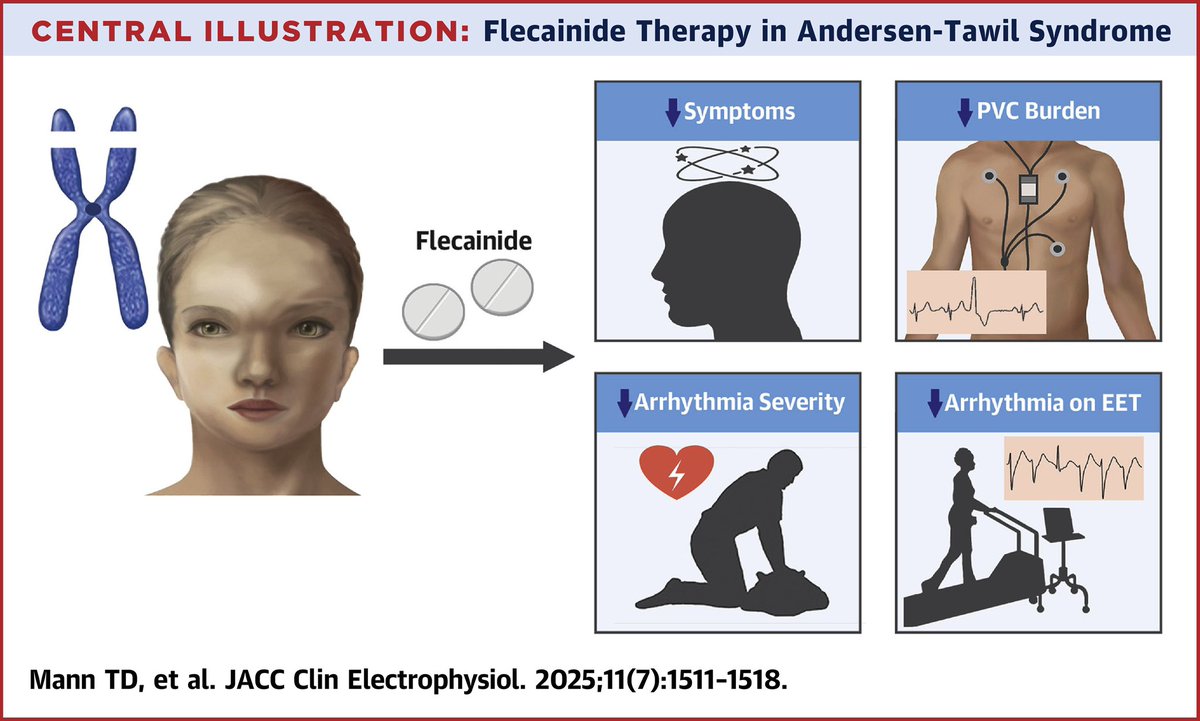Edgardo Alania (@ed_alania) on Twitter photo 💊 Flecainide for the Treatment of Andersen-Tawil Syndrome <a href="/JACCJournals/">JACC Journals</a> #Cardiology #CardioEd #Epeeps #Genetics 💊 Flecainide for the Treatment of Andersen-Tawil Syndrome <a href="/JACCJournals/">JACC Journals</a> #Cardiology #CardioEd #Epeeps #Genetics