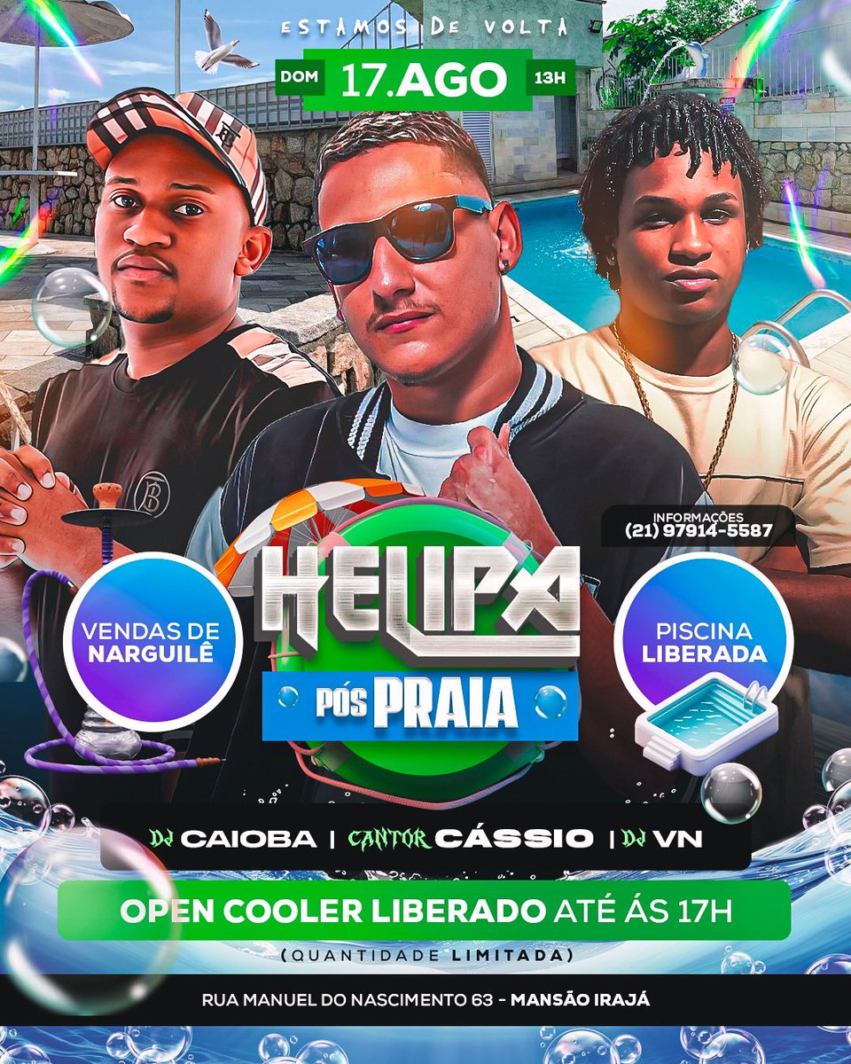 HELIPA PÓS PRAIA 🏖️ tweet media