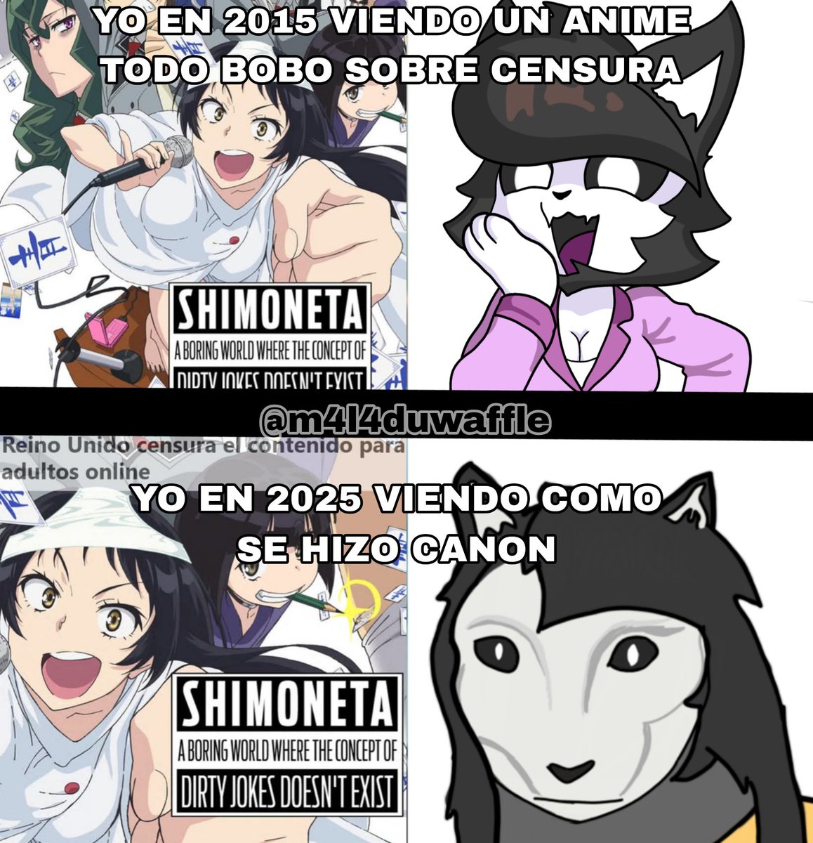 m4l4duwaffleSFW's tweet image. Son tiempos extraños 💀