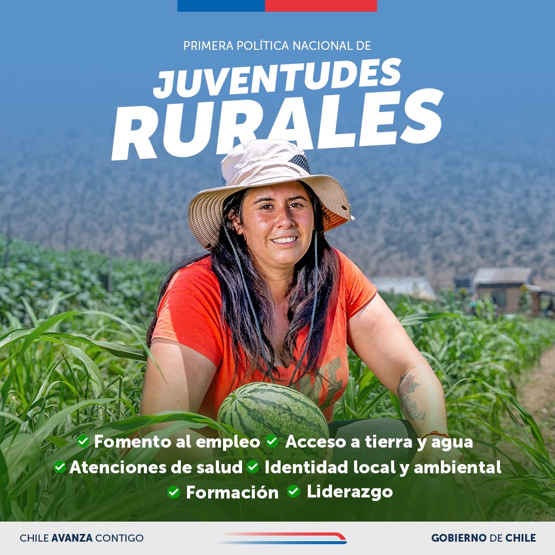 Presentamos la primera Política Nacional de Juventudes Rurales, una acción concreta en el Día de las Campesinas y Campesinos.
Esta iniciativa pone a las y los jóvenes del campo en el centro, promoviendo su desarrollo, arraigo y bienestar con programas diseñados según sus