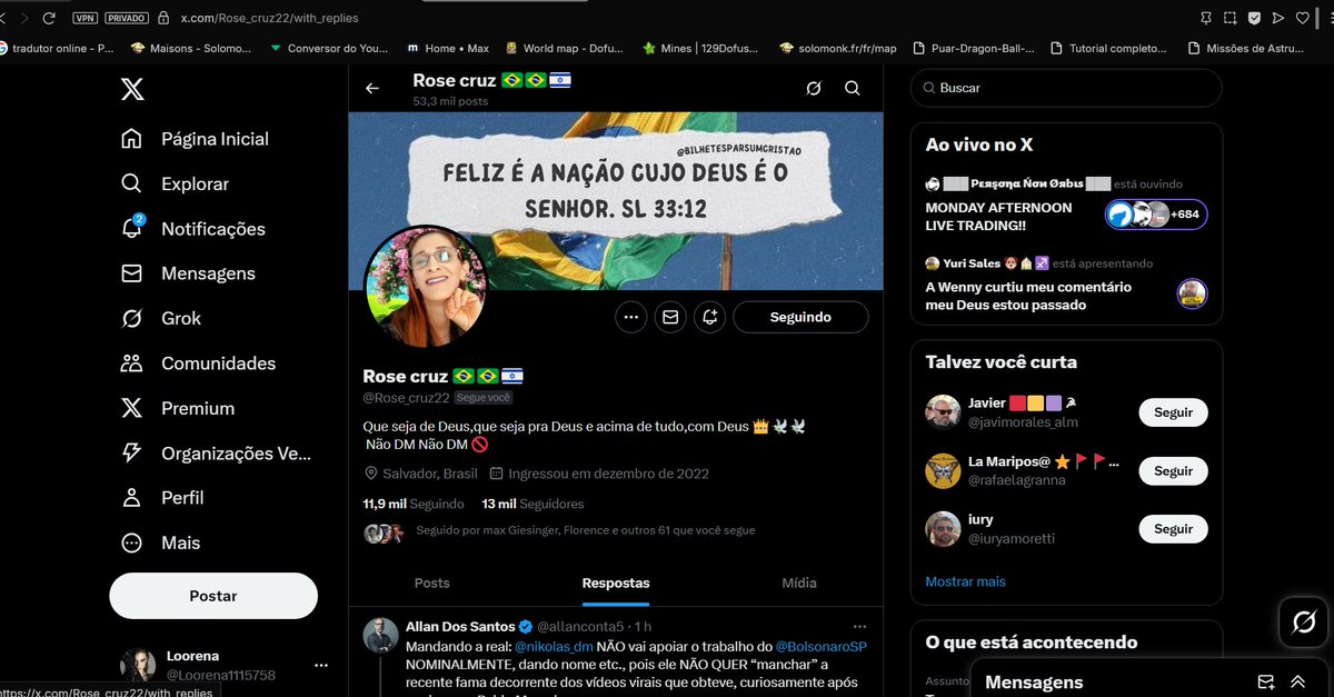 Loorena (@loorena1115758) on Twitter photo 📢ALERTA📢
ALGUEM TEM ESTA MULHER EM SEUS CONTATOS? <a href="/Rose_cruz22/">Rose cruz 🇧🇷🇧🇷🇮🇱</a>
CUIDADO E UMA BOLSOBURRA INFILTRADA, SE PRECISA QUE TODOS BLOQUEIE ELA.
VOU A FICAR DE OLHO.
ASSIM COMO ESSA ,DEVE TER MUITOS MAIS INFILTRADOS! 📢ALERTA📢
ALGUEM TEM ESTA MULHER EM SEUS CONTATOS? <a href="/Rose_cruz22/">Rose cruz 🇧🇷🇧🇷🇮🇱</a>
CUIDADO E UMA BOLSOBURRA INFILTRADA, SE PRECISA QUE TODOS BLOQUEIE ELA.
VOU A FICAR DE OLHO.
ASSIM COMO ESSA ,DEVE TER MUITOS MAIS INFILTRADOS!