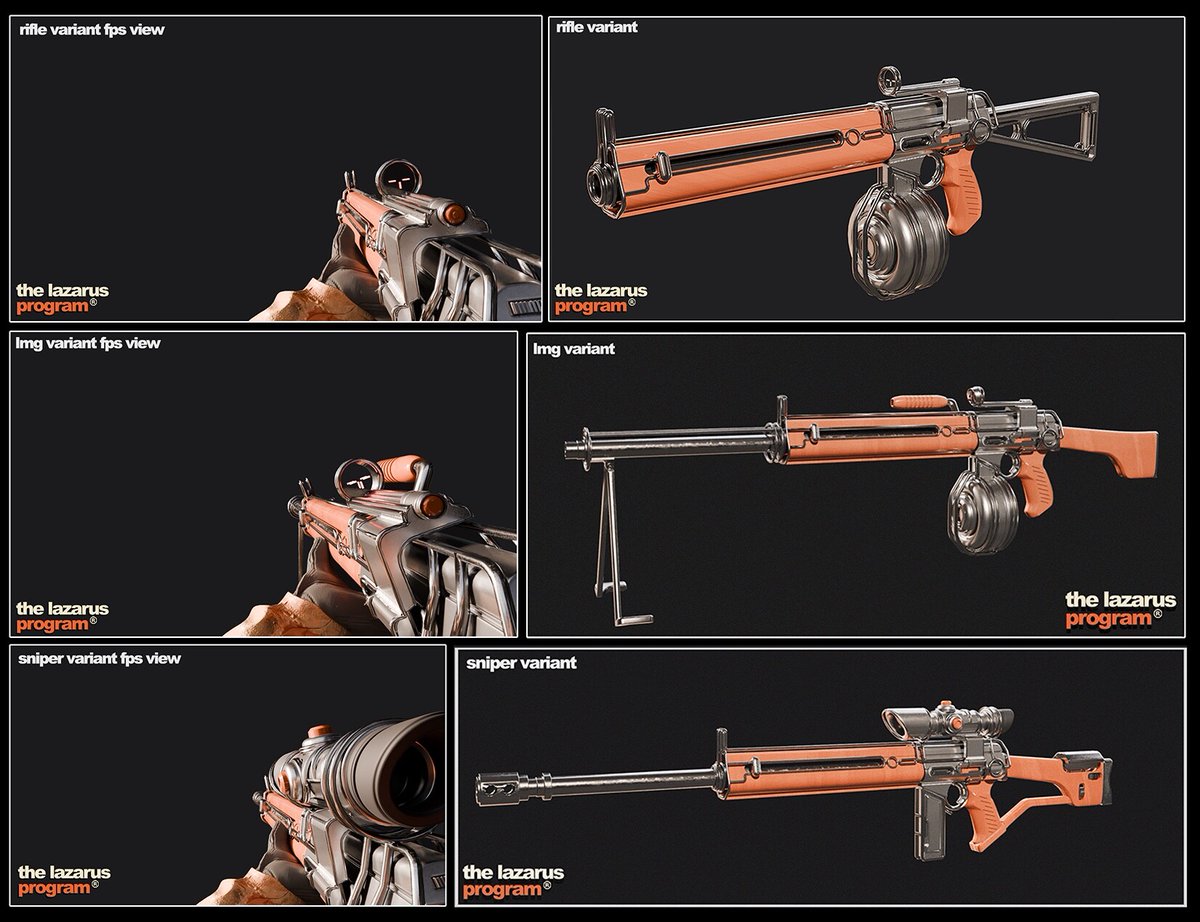 KiebeBlend's tweet image. some vehicle and weapon designs from my short film