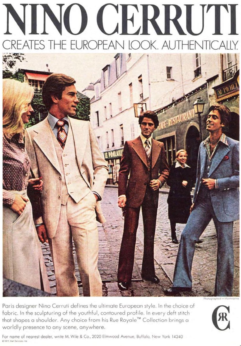 _osullivan's tweet image. The Refined Sensuality of 1970s men’s fashion...
Is rare today because the psychological posture behind that energy is rare today.
Think feline elegance: Long, sleek, fluid, sculpted lines.
New article:
osullivanpatrick.substack.com/p/to-look-like…