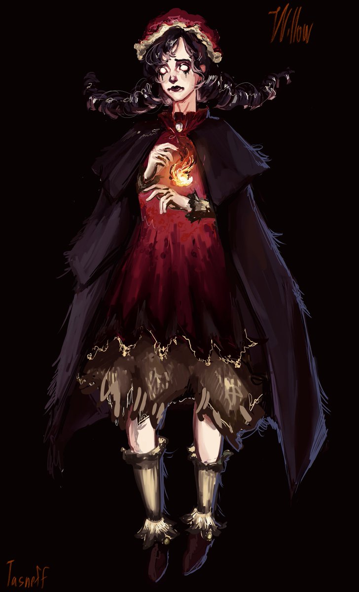 tasneff89536's tweet image. Willow from don&apos;t starve together #fanart