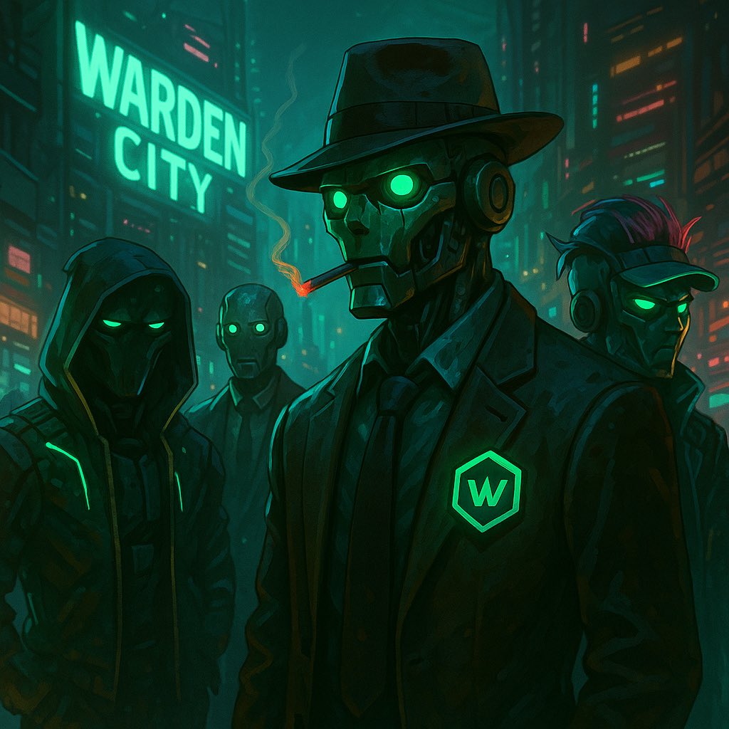 aperion888's tweet image. Good night 🌙 Warden Believers 💚
While the world sleeps, the agents keep building on @wardenprotocol
Intent gets processed. Logic flows. $WARD moves silently.
Tomorrow?
More quests. More growth. More evolution.
Rest well Warden City never does.