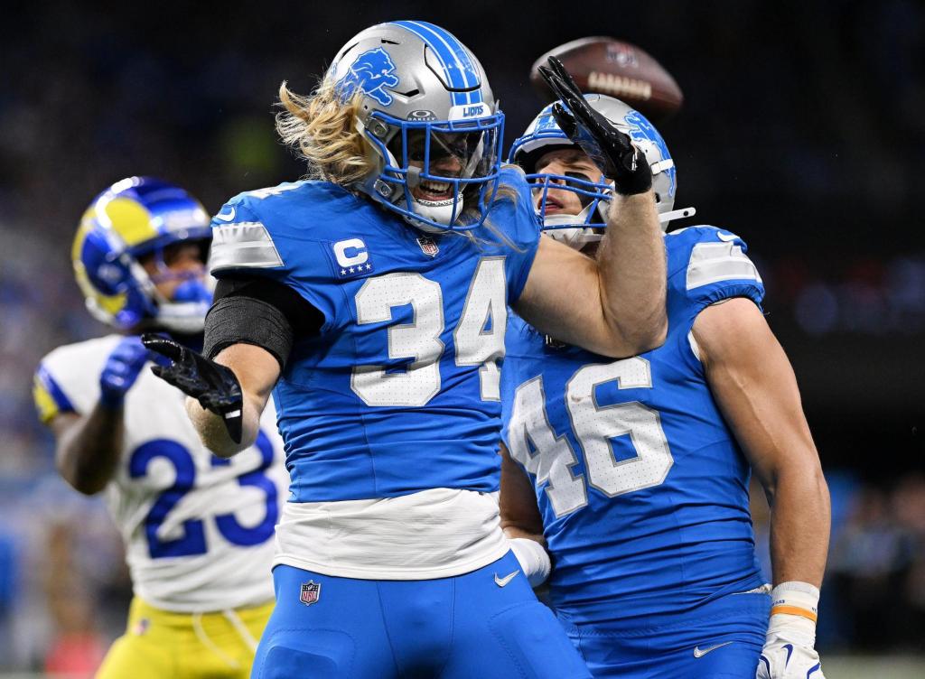 Is Alex Anzalone underpaid? How the Lions linebacker compares to his peers trib.al/MqEPrhk