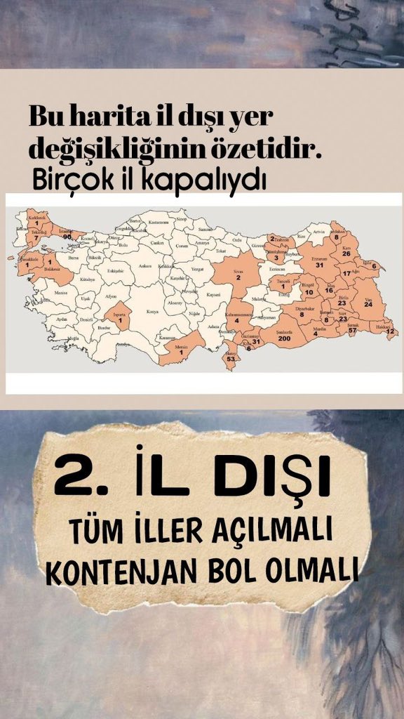 Cansu (@ogretmennnhanim) on Twitter photo <a href="/tcmeb/">Millî Eğitim Bakanlığı</a> 2. il dışı tayin takviminin açıklanması, biz bekar öğretmenler için yeni bir başlangıç olabilir.
Umutla bekliyoruz. #2ilDisiTakvimBekliyor
<a href="/Yusuf__Tekin/">Yusuf Tekin</a> <a href="/cftcblnt/">Bülent ÇİFTCİ</a> <a href="/farukyelkenci/">Ömer Faruk Yelkenci</a> <a href="/yilmaznazif/">Nazif Yılmaz</a> <a href="/leventkuruoglu/">Levent Kuruoğlu</a> <a href="/orhankutuk41/">Orhan KÜTÜK</a> <a href="/talatyavuz29/">Talat YAVUZ</a> <a href="/ahasanpasaoglu/">Ali İhsan HASANPAŞAOĞLU</a> <a href="/kademozbay_/">Kadem Özbay</a> <a href="/tcmeb/">Millî Eğitim Bakanlığı</a> 2. il dışı tayin takviminin açıklanması, biz bekar öğretmenler için yeni bir başlangıç olabilir.
Umutla bekliyoruz. #2ilDisiTakvimBekliyor
<a href="/Yusuf__Tekin/">Yusuf Tekin</a> <a href="/cftcblnt/">Bülent ÇİFTCİ</a> <a href="/farukyelkenci/">Ömer Faruk Yelkenci</a> <a href="/yilmaznazif/">Nazif Yılmaz</a> <a href="/leventkuruoglu/">Levent Kuruoğlu</a> <a href="/orhankutuk41/">Orhan KÜTÜK</a> <a href="/talatyavuz29/">Talat YAVUZ</a> <a href="/ahasanpasaoglu/">Ali İhsan HASANPAŞAOĞLU</a> <a href="/kademozbay_/">Kadem Özbay</a>