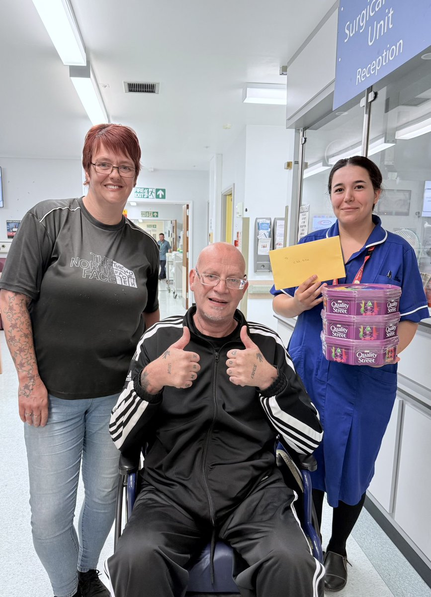 Sweetest surprise on the ward today! Our lovely former patient popped in with chocolates to thank the #STU team for the care he received. Moments like these remind us why we do what we do. Kindness goes both ways — and sometimes it comes wrapped in foil 🍫😊