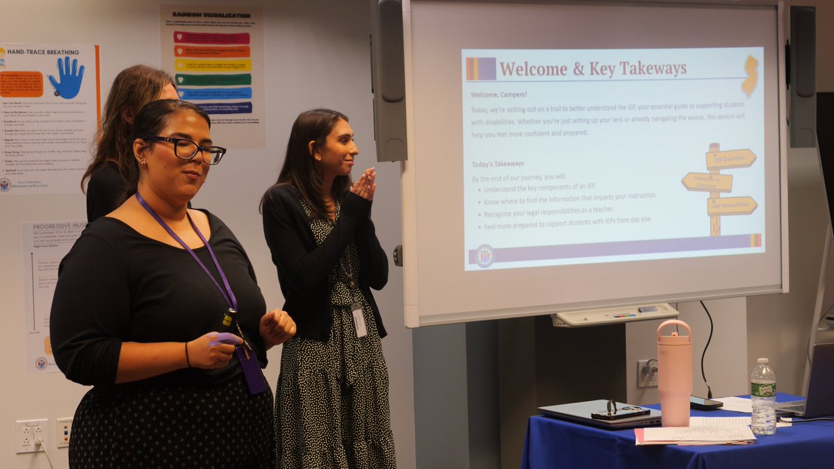 We kicked off the 2025 New Teacher Academy at the Learning Resource Center today in Trenton! Hosted by the Office of Special Education, this two-day event equips early-career educators with inclusive, high-impact practices and continued support all year. #NTA2025