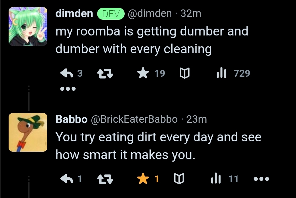 dimden's tweet image. this is funniest shit ive read today