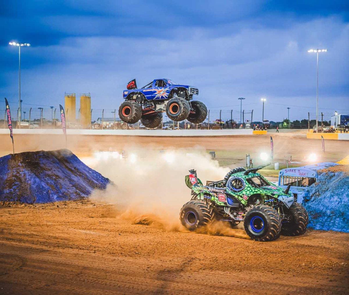 You won’t wanna miss a minute. 💯

Here’s what we’ve got cooked up for <a href="/CookOut/">Cook Out</a> Monster Truck Bash at <a href="/TheDirtTrack/">The Dirt Track</a>! 😏

READ MORE 📰: bit.ly/MTB25CantMiss