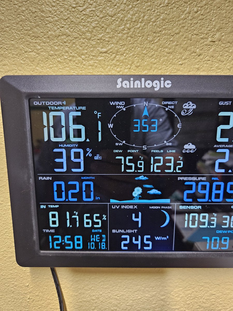 With a nice warm breeze coming up from the south  😳