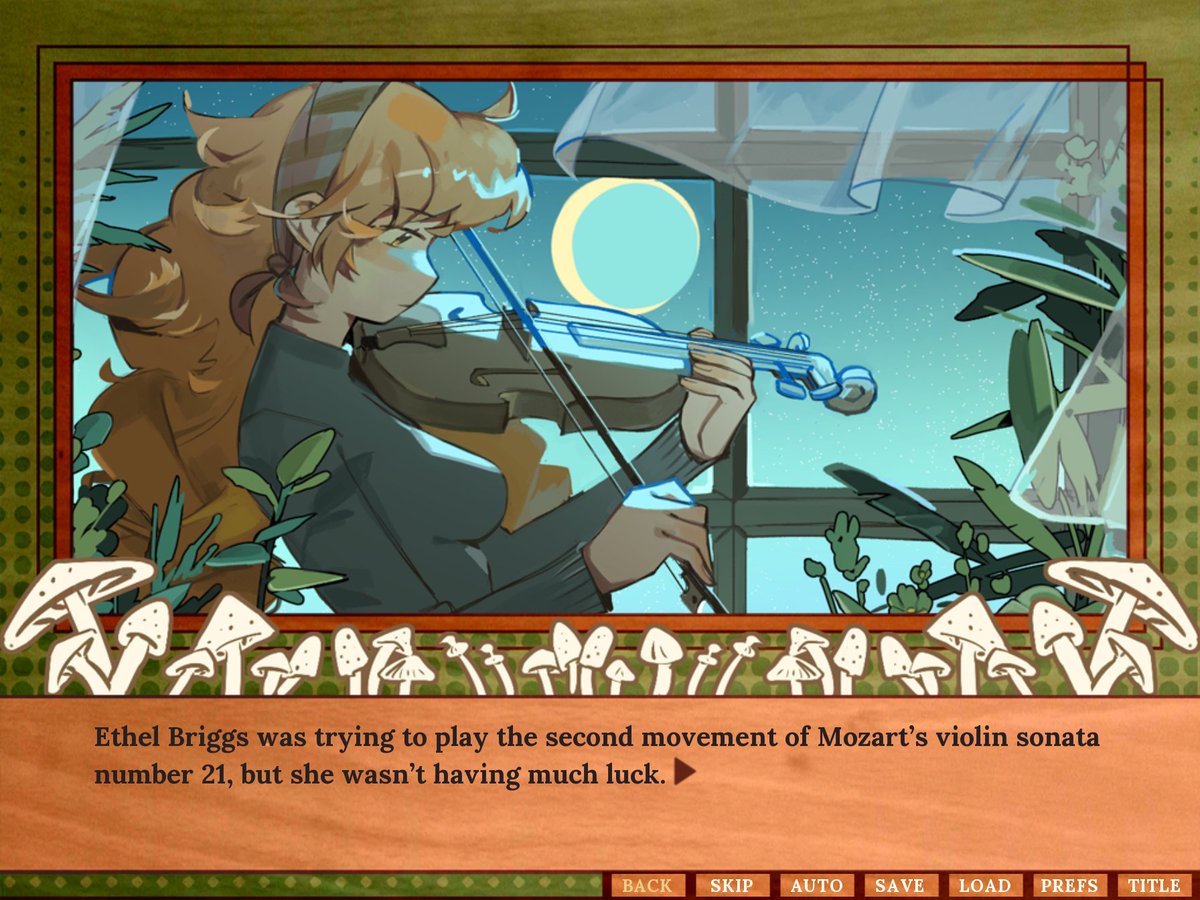 ebihimes's tweet image. Her Love, Like Poison has been released! It&apos;s a short and spooky yuri story so toxic it&apos;s emitting spores!
Join Ethel as she ventures deep into the woods. There, she meets a mysterious girl, and things soon begin to unravel...