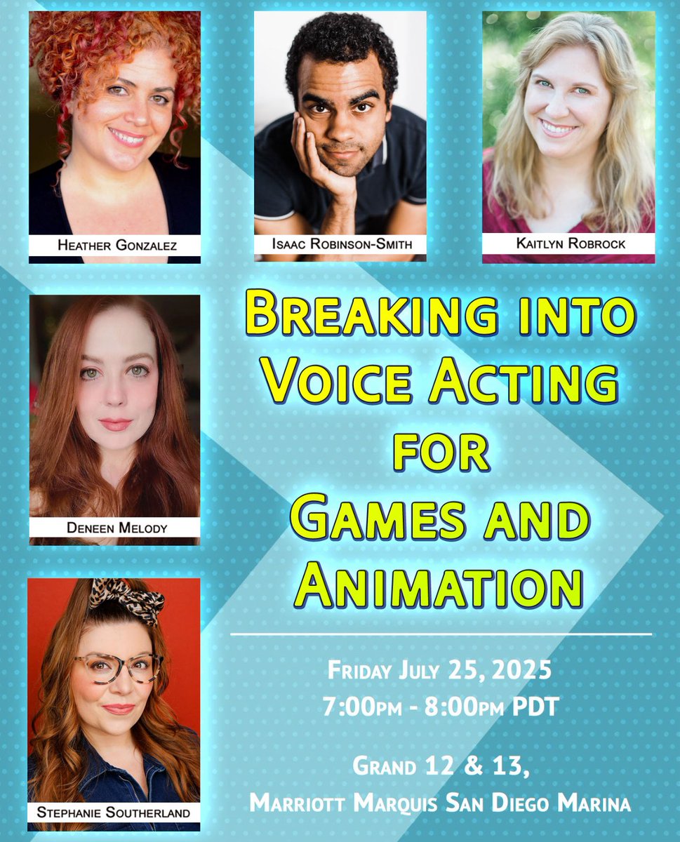 Heather Gonzalez=Yumeko Suzukiri (@hezzy_starrvo) on Twitter photo This is unreal. I’m so excited for my first ever comic con panel. 7/25 7pm. Come chat about breaking into VO! This is unreal. I’m so excited for my first ever comic con panel. 7/25 7pm. Come chat about breaking into VO!