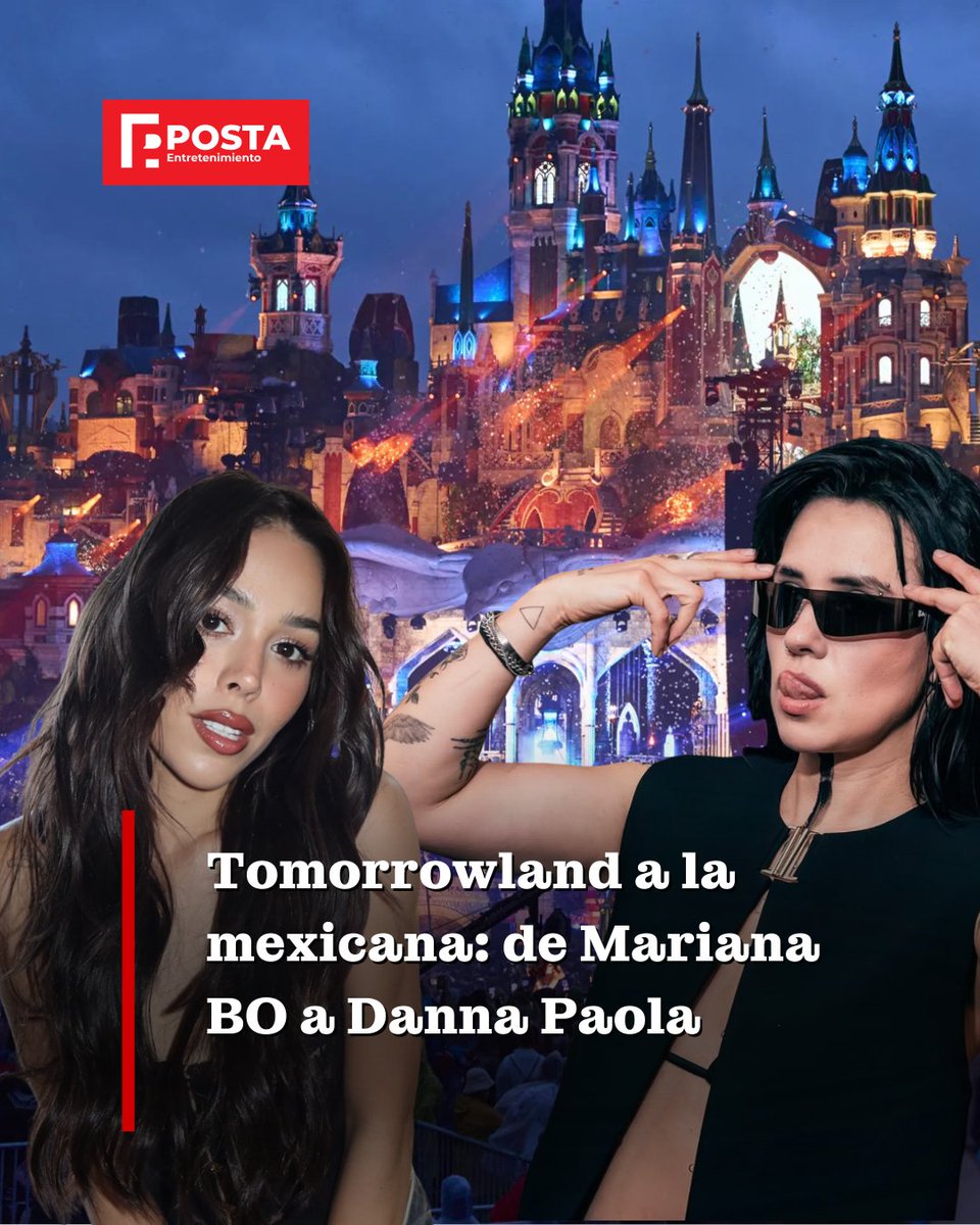Desde 2018, artistas mexicanos han brillado en Tomorrowland, el festival de música electrónica en Boom, Bélgica. ✨

Nota 👉 posta.com.mx/entretenimient…