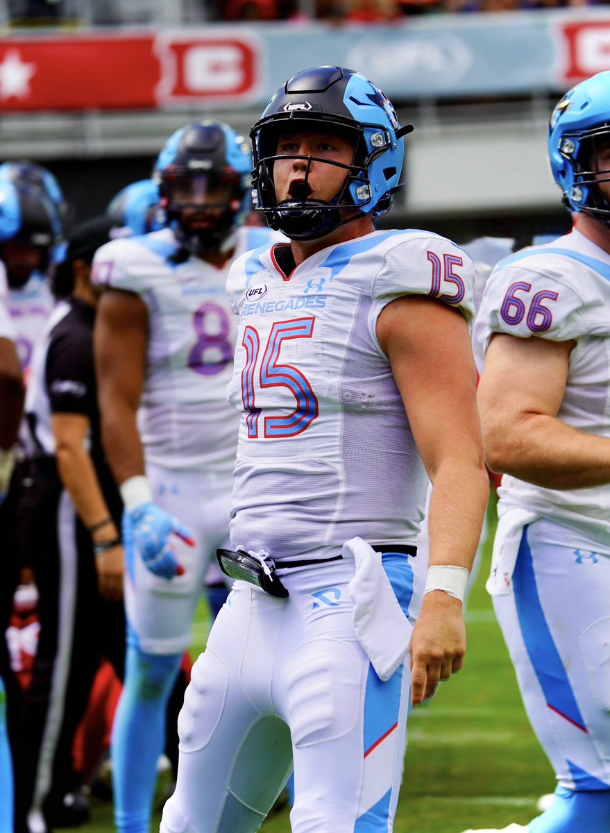 James Baker (@jamesbakerufl) on Twitter photo BREAKING: Renegades QB Holton Ahlers has announced his retirement from football.
Via <a href="/HoltAhlersShow/">The Holton Ahlers Show</a> on <a href="/PR927FM/">Pirate Radio ☠️</a> BREAKING: Renegades QB Holton Ahlers has announced his retirement from football.
Via <a href="/HoltAhlersShow/">The Holton Ahlers Show</a> on <a href="/PR927FM/">Pirate Radio ☠️</a>