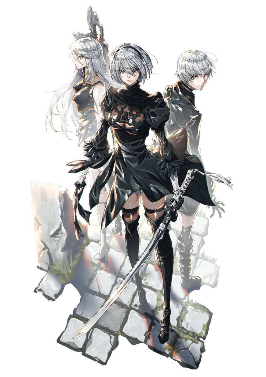 PaintedMIKE's tweet image. #NieR