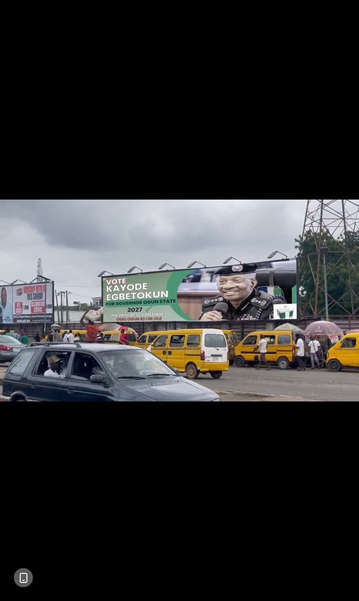 PoliceNG's tweet image. The Nigeria Police Force strongly refutes a misleading video falsely linking the Inspector-General of Police, IGP Kayode Egbetokun, to political ambitions in Ogun State ahead of 2027. The video, which features a doctored billboard, is baseless and clearly aimed at misleading the…