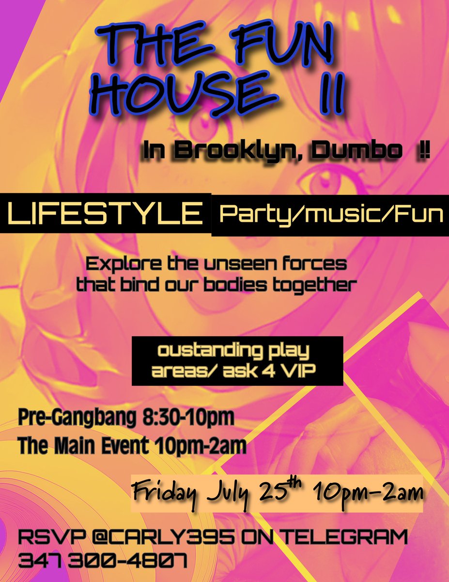 Carlylove2b's tweet image. Welcome to the Fun House!! Brooklyn Dumbo Style. Don&apos;t miss this event