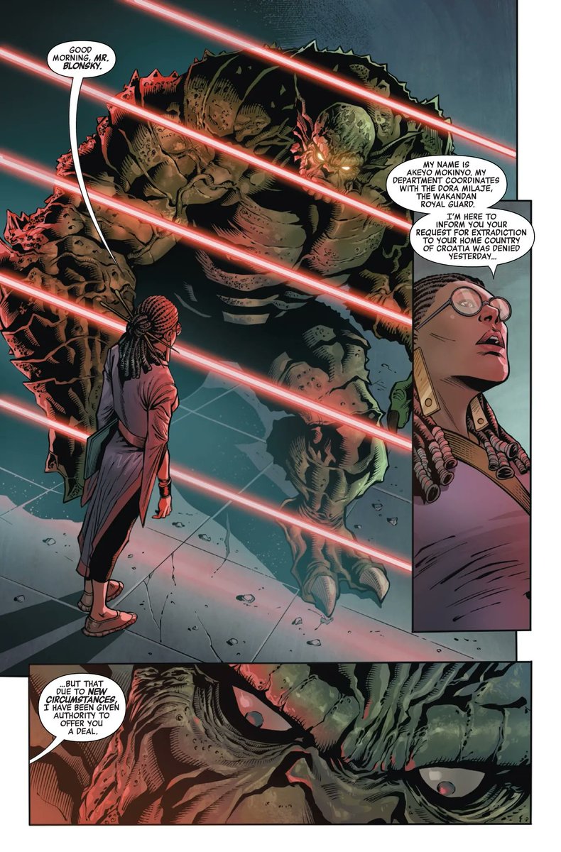 PhillipKJohnson's tweet image. ABOMINATION #1 is out today from @Marvel, tying in with the BRING ON THE BAD GUYS event and the Incredible Hulk series. Art/letters by the excellent Sergio Davila, Aure Jimenez, Arif Prianto, and Travis Lanham, event by Marc Guggenheim.