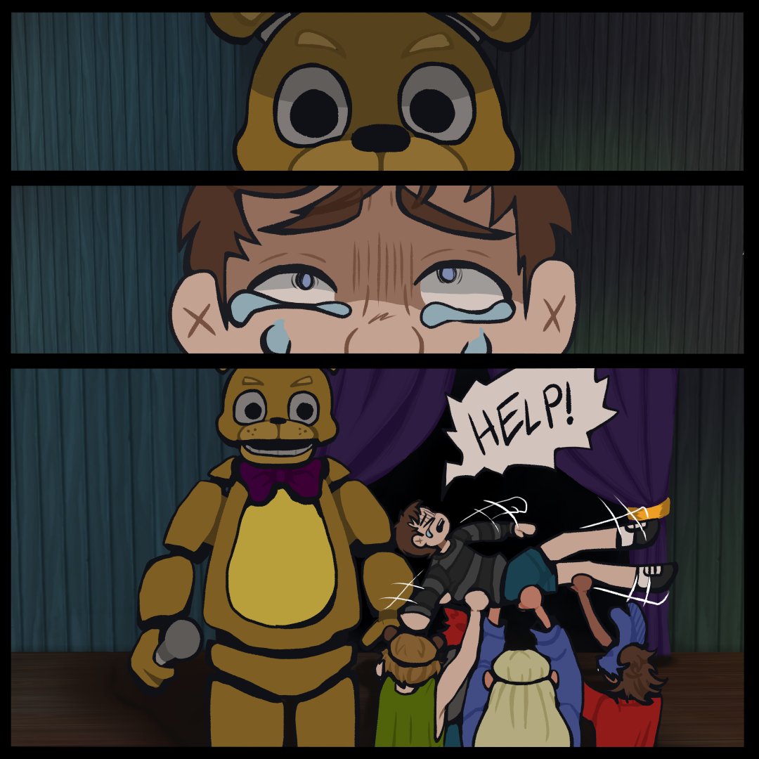 UnknownAliias's tweet image. FNAF But nothing Went Wrong; Chapter 1: Episode 1
.
.
#fnaf #fnaffandom #fnaffanart #fnafcomic #fivenightsatfreddys #fnafau #fivenightsatfreddysau #michaelafton #williamafton #evanafton #elizabethafton #claraafton #henryemily #charlieemily #fnafbutnothingwentwrong #fbnww