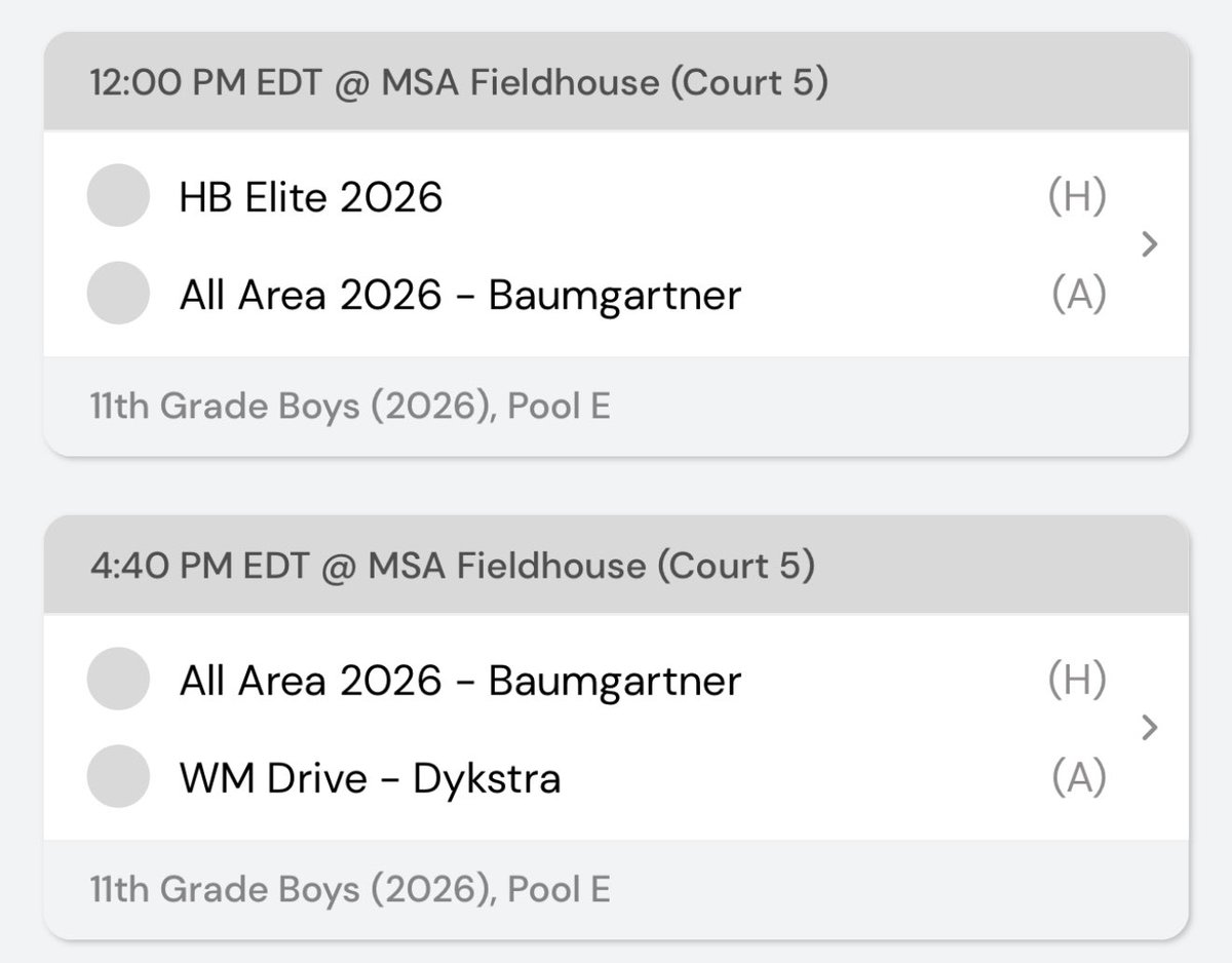 Brody Sutton (@brodysutton2026) on Twitter photo Headed to Grand Rapids, MI this weekend for <a href="/gymratsbball/">Gym Rats Basketball</a> Brawl 4 the Ball! Play starts Friday.
📍 7/18 @ 12pm @ MSA Fieldhouse Ct. 5
📍 7/18 @ 4:40pm @ MSA Fieldhouse Ct. 5
<a href="/KyleNeddenriep/">Kyle Neddenriep</a>
<a href="/BRamseyKSR/">Brandon Ramsey</a>
<a href="/kylerstaley/">Kyler Staley</a>
<a href="/UndiscoverHoops/">Undiscovered Recruits</a>
<a href="/echarleslobo/">Emmanuel Charles-Lobo</a>
<a href="/KevinMoses38/">Kevin Moses LLC</a>
<a href="/ZT17Hoops/">Zak Tyler</a> Headed to Grand Rapids, MI this weekend for <a href="/gymratsbball/">Gym Rats Basketball</a> Brawl 4 the Ball! Play starts Friday.
📍 7/18 @ 12pm @ MSA Fieldhouse Ct. 5
📍 7/18 @ 4:40pm @ MSA Fieldhouse Ct. 5
<a href="/KyleNeddenriep/">Kyle Neddenriep</a>
<a href="/BRamseyKSR/">Brandon Ramsey</a>
<a href="/kylerstaley/">Kyler Staley</a>
<a href="/UndiscoverHoops/">Undiscovered Recruits</a>
<a href="/echarleslobo/">Emmanuel Charles-Lobo</a>
<a href="/KevinMoses38/">Kevin Moses LLC</a>
<a href="/ZT17Hoops/">Zak Tyler</a>