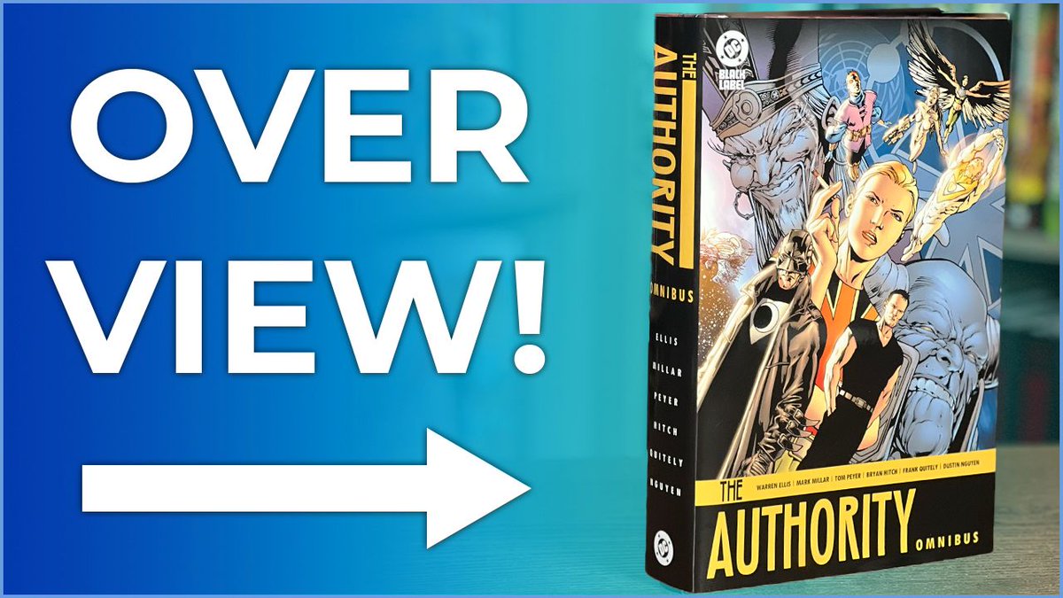 NearMintCon's tweet image. BACK IN PRINT, Minties!
It’s the AUTHORITY OMNIBUS and Omar has your OVERVIEW!
Check it out:
youtu.be/BkXYxNl9aIQ