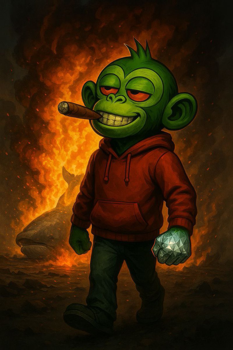 RealWorldWeed's tweet image. 🔥 The market’s burning… but Weedo walks through the fire smiling.
Diamond hands, hoodie on, and eyes redder than your charts.
We ain’t scared — we’re built for this.
$RWW is just getting started. 🌱💎
🌱🌱🌱🌱🌱🌱🌱🌱🌱
🔥 El mercado arde… pero Weedo camina entre las llamas…