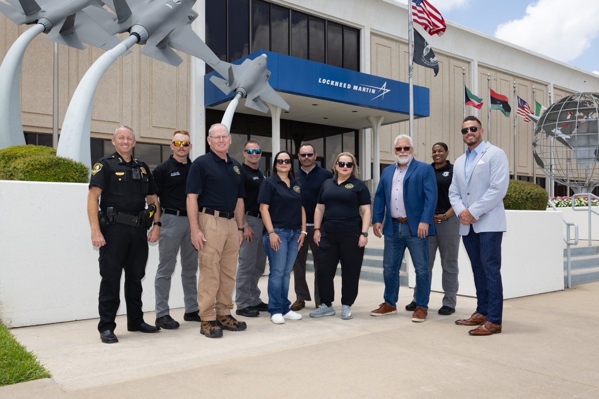 cooktx's tweet image. Thank you Geoff Finley, Brandee Gavin, Russell McQuiston, Miles Taylor, Heather Tyk, along with other Lockheed employees for the invite and for hosting TX DPS on sharing best practices. We value our ongoing collaboration and partnership. Our team supports your efforts.