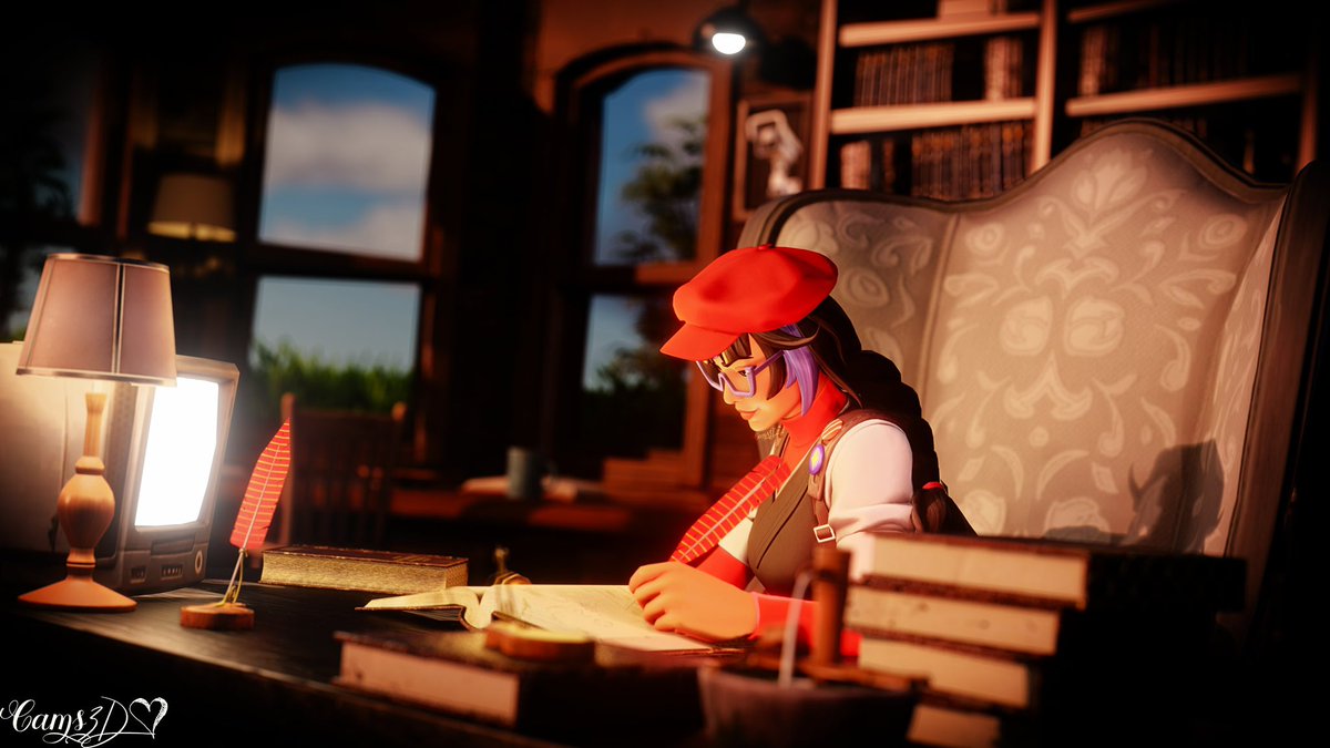 Cams3DD's tweet image. Golden hour meets golden thoughts ✨
-_-_-_-_-_-_-_-_-_-_-_-_-_-_-_-_-_-_
#FortniteArt #fortnite #3dart #dark #light