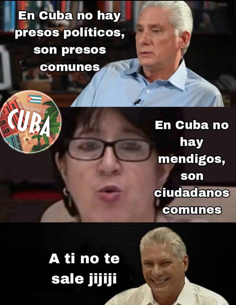 MayraDo57466678's tweet photo. #Cuba 🇨🇺 
¿Será que algún día sea destituido y juzgado por mentir y por dar la orden de combate contra su propio pueblo? https://t.co/rRhC9C83bA