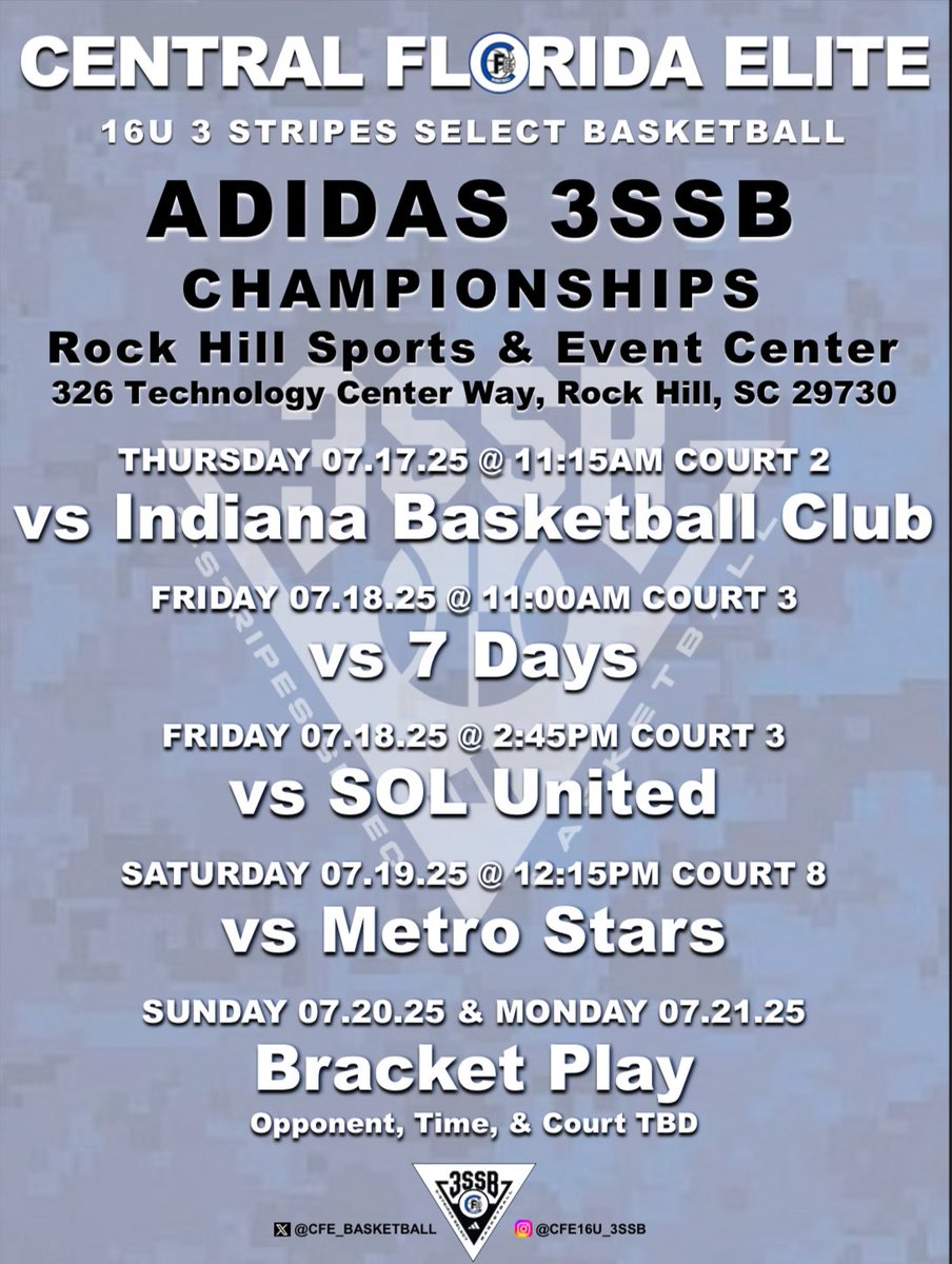 Gabrielle Iturralde (@gabriellei2027) on Twitter photo Ready for the #Adidas <a href="/3SSBCircuit/">3Stripes Select Basketball</a> Championship!
<a href="/PGHFlorida/">Prep Girls Hoops Florida</a>
<a href="/SUTSReport/">SUTS Report</a> <a href="/JrAllStarFla/">Florida Jr. All-Star GBB</a>
<a href="/ProspectShowcse/">Prospect_ShowcaseWBB</a> <a href="/FloridaMaxPreps/">Florida MaxPreps</a>
<a href="/DuvalSports/">Duval Sports</a> <a href="/HSSportsFL/">HSSportsFlorida</a> <a href="/SAthletesLBB/">Sleeper Athletes Ladies Basketball</a>
<a href="/MMBR_CoachGBell/">Major Movez Basketball Review #MMBR</a> <a href="/connect_hoops/">College Hoops Connect, Inc</a> <a href="/ASGRHoops/">ASGR</a>
<a href="/Repsonreps__/">RepsOnReps ™️</a>
<a href="/CFE_BASKETBALL/">CentralFloridaElite</a>
<a href="/TocoiCreekGBB/">Tocoi Creek Lady Toros</a> Ready for the #Adidas <a href="/3SSBCircuit/">3Stripes Select Basketball</a> Championship!
<a href="/PGHFlorida/">Prep Girls Hoops Florida</a>
<a href="/SUTSReport/">SUTS Report</a> <a href="/JrAllStarFla/">Florida Jr. All-Star GBB</a>
<a href="/ProspectShowcse/">Prospect_ShowcaseWBB</a> <a href="/FloridaMaxPreps/">Florida MaxPreps</a>
<a href="/DuvalSports/">Duval Sports</a> <a href="/HSSportsFL/">HSSportsFlorida</a> <a href="/SAthletesLBB/">Sleeper Athletes Ladies Basketball</a>
<a href="/MMBR_CoachGBell/">Major Movez Basketball Review #MMBR</a> <a href="/connect_hoops/">College Hoops Connect, Inc</a> <a href="/ASGRHoops/">ASGR</a>
<a href="/Repsonreps__/">RepsOnReps ™️</a>
<a href="/CFE_BASKETBALL/">CentralFloridaElite</a>
<a href="/TocoiCreekGBB/">Tocoi Creek Lady Toros</a>